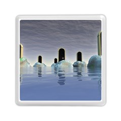 Abstract Gates Doors Stars Memory Card Reader (square)  by Nexatart