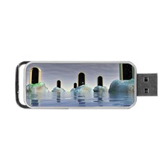 Abstract Gates Doors Stars Portable Usb Flash (two Sides) by Nexatart