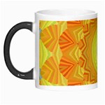 Sunshine Sunny Sun Abstract Yellow Morph Mugs Left