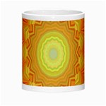 Sunshine Sunny Sun Abstract Yellow Morph Mugs Center