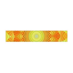 Sunshine Sunny Sun Abstract Yellow Flano Scarf (mini) by Nexatart