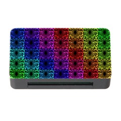 Rainbow Grid Form Abstract Memory Card Reader With Cf by Nexatart