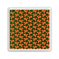 Background Wallpaper Flowers Green Memory Card Reader (square)  by Nexatart