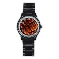 Fractal Mathematics Frax Hd Stainless Steel Round Watch by Nexatart