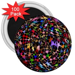 Network Integration Intertwined 3  Magnets (100 Pack) by Nexatart