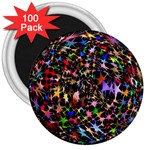 Network Integration Intertwined 3  Magnets (100 pack) Front