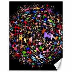 Network Integration Intertwined Canvas 12  X 16   by Nexatart