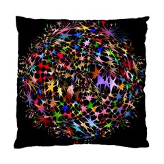 Network Integration Intertwined Standard Cushion Case (one Side) by Nexatart