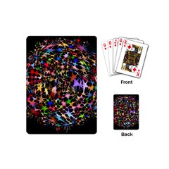 Network Integration Intertwined Playing Cards (mini)  by Nexatart