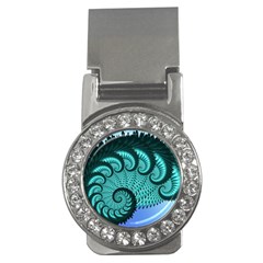 Fractals Texture Abstract Money Clips (cz)  by Nexatart