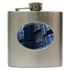 Graphic Design Background Hip Flask (6 Oz) by Nexatart