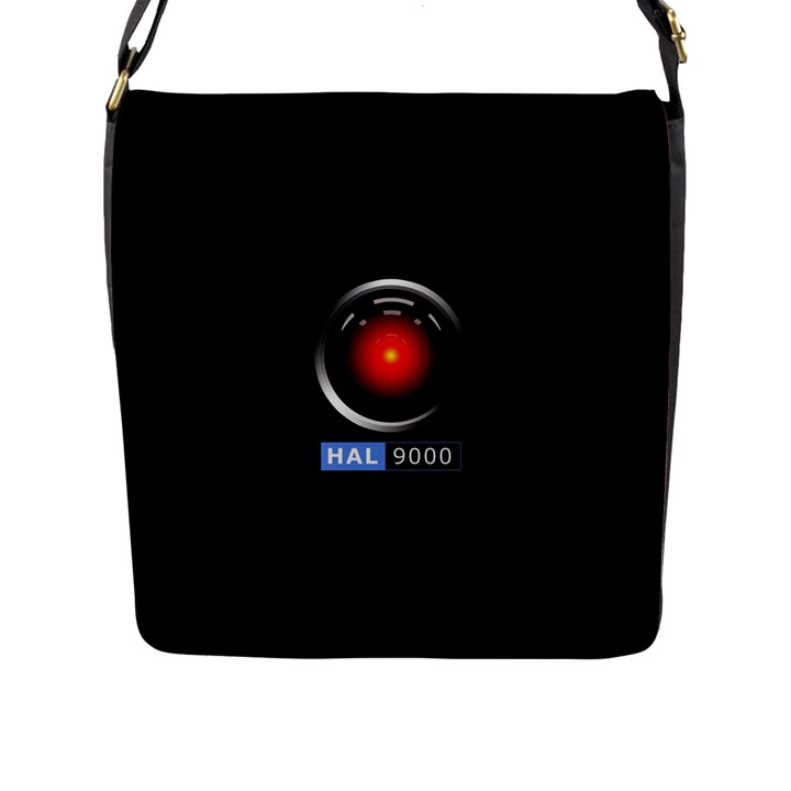 Hal 9000 Flap Messenger Bag (L) 