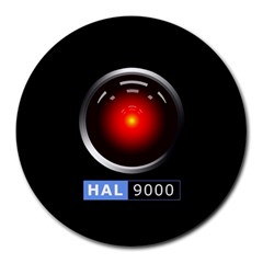 Hal 9000 Round Mousepads