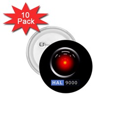 Hal 9000 1 75  Buttons (10 Pack)