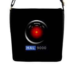 Hal 9000 Flap Messenger Bag (l) 