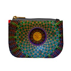 Temple Abstract Ceiling Chinese Mini Coin Purses by Nexatart