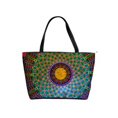 Temple Abstract Ceiling Chinese Shoulder Handbags by Nexatart