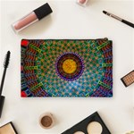 Temple Abstract Ceiling Chinese Cosmetic Bag (Medium)  Back