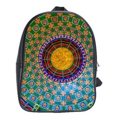 Temple Abstract Ceiling Chinese School Bags(large)  by Nexatart