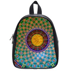 Temple Abstract Ceiling Chinese School Bags (small)  by Nexatart