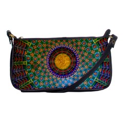 Temple Abstract Ceiling Chinese Shoulder Clutch Bags by Nexatart