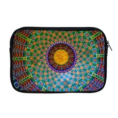 Temple Abstract Ceiling Chinese Apple Macbook Pro 17  Zipper Case by Nexatart