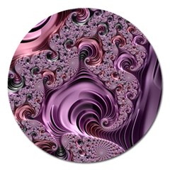 Abstract Art Fractal Art Fractal Magnet 5  (round) by Nexatart