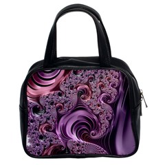 Abstract Art Fractal Art Fractal Classic Handbags (2 Sides) by Nexatart