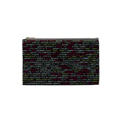 Full Frame Shot Of Abstract Pattern Cosmetic Bag (small)  by Nexatart