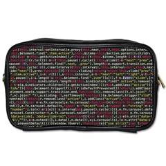 Full Frame Shot Of Abstract Pattern Toiletries Bags 2-side by Nexatart