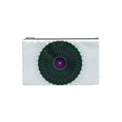 Pattern District Background Cosmetic Bag (small)  by Nexatart