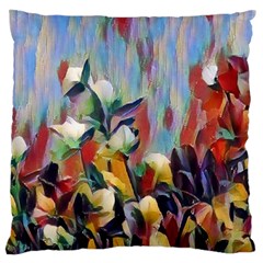 Abstractionism Spring Flowers Standard Flano Cushion Case (two Sides) by DeneWestUK