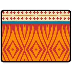 Shapes In Retro Colors      Plate Mat by LalyLauraFLM