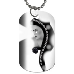 Silence Of Beauty Dog Tag (two Sides) by mugebasakart