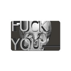  Fuck You Magnet (name Card) by mugebasakart