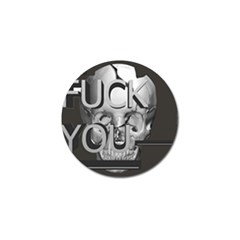  Fuck You Golf Ball Marker by mugebasakart