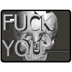  Fuck You Fleece Blanket (large) 