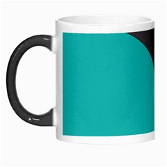 Turquoise Line Morph Mugs by mugebasakart