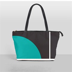 Turquoise Line Shoulder Handbags