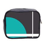 Turquoise Line Mini Toiletries Bag 2-Side Back