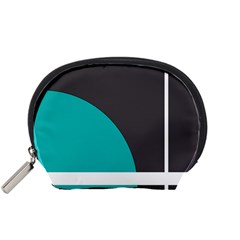 Turquoise Line Accessory Pouches (small)  by mugebasakart