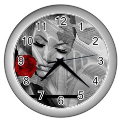 Bridge Wall Clocks (silver)  by mugebasakart