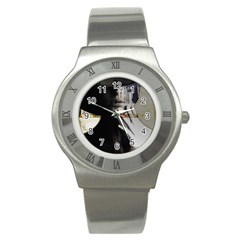 Burnt Stainless Steel Watch