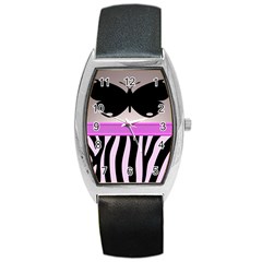 Butterfly Barrel Style Metal Watch by mugebasakart