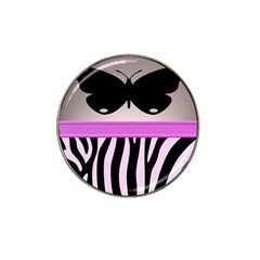 Butterfly Hat Clip Ball Marker (4 Pack) by mugebasakart