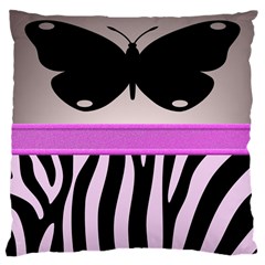 Butterfly Large Cushion Case (one Side) by mugebasakart