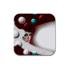 Carnaval Rubber Square Coaster (4 Pack)  by mugebasakart