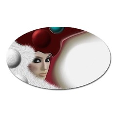 Carnaval Oval Magnet