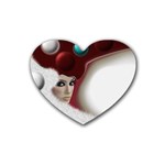 Carnaval Heart Coaster (4 pack)  Front