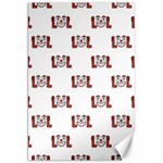 Lol Emoji Graphic Pattern Canvas 20  x 30   19.62 x28.9  Canvas - 1